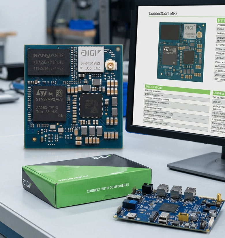 Anewtech-Systems-Digi-International-Connectcore-MP255-Development-kits