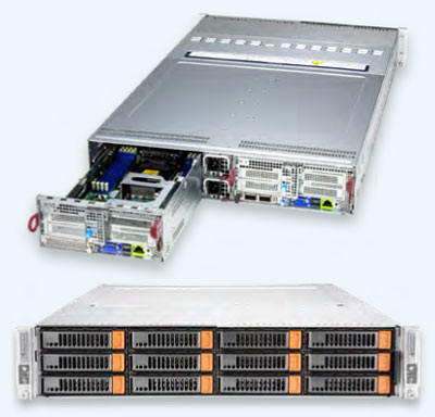 Anewtech-Systems-Supermicro-Multi-node Servers BigTwin-Server-Multi-node-Server-SYS-622BT-DNC8R