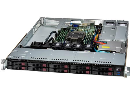 Anewtech Systems Supermicro Singapore Supermicro Servers Industrial Rackmount Server SuperServer SYS-111E-WR  Supermicro SYS-111E-WR WIO Server